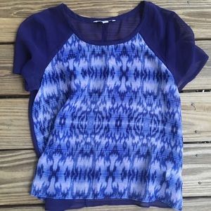 American eagle polyester top